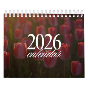 Calendário Flor 2026