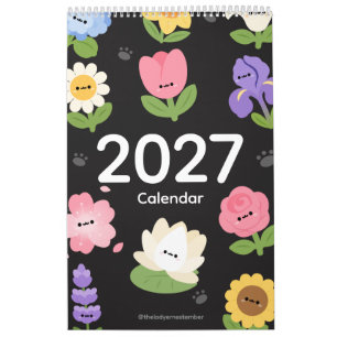 Calendário Flor 2027