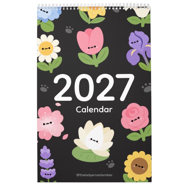 Calendário Flor 2027 (Capa)