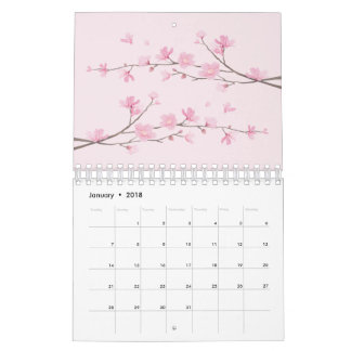Calendário Flor de Cereja