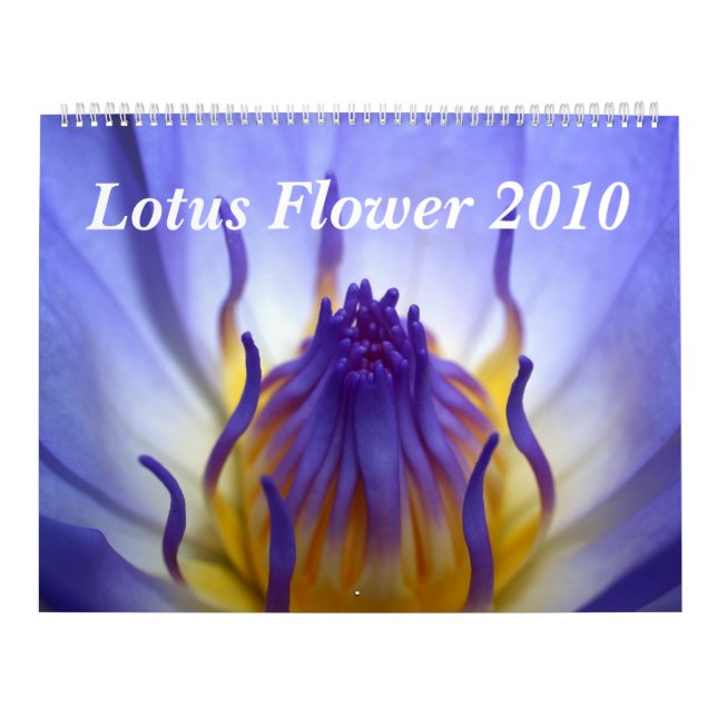 Calendário Flor de Lotus 2010 (Capa)