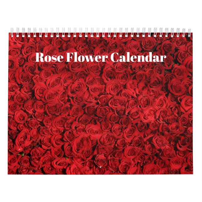 Calendário Flor de Rosa 2027 (Capa)