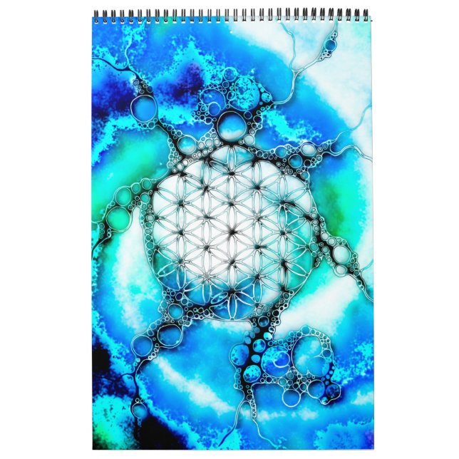 Calendário Flor De Vida - Maneiras Coloridas 2 (Capa)