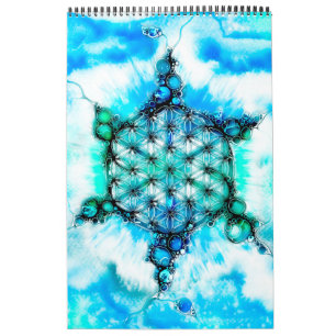 Calendário Flor De Vida - Maneiras Coloridas 3