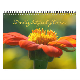 Calendário flora encantadora