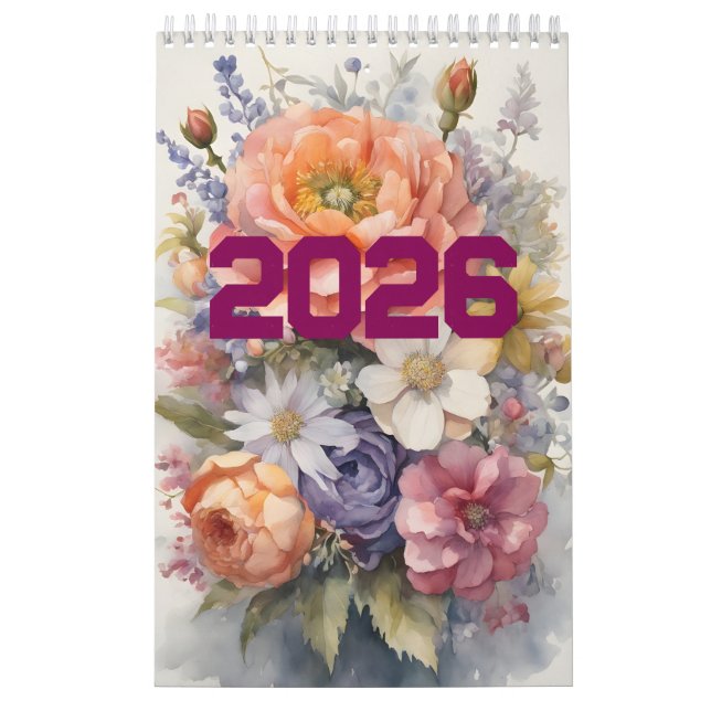 Calendário floral (Capa)