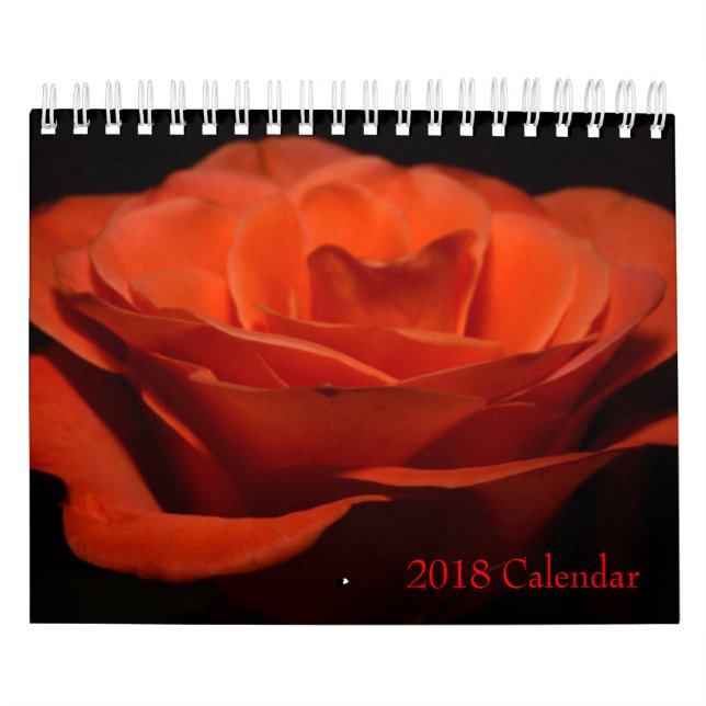 Calendário Floral 2018 (Capa)