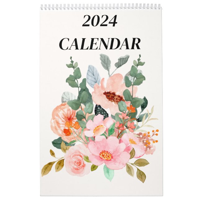 Calendário Floral 2024 (Capa)