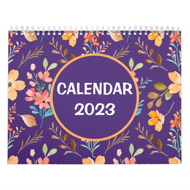 Calendário Floral 2025 (Capa)