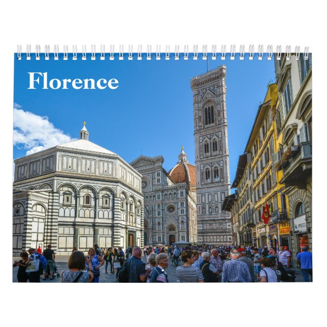 Calendário Florença de 2025 (Capa)