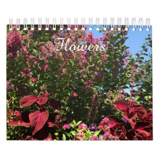 Calendário Flores
