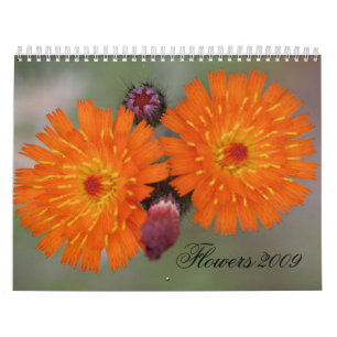Calendário Flores 2009
