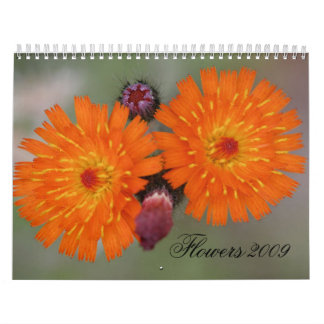 Calendário Flores 2009