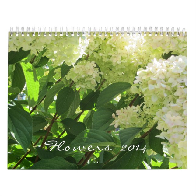 Calendário Flores 2014 (Capa)