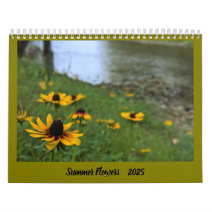 Calendário Flores de Verão de 2025