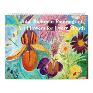 Calendário Flores para Brilhar a cada mês