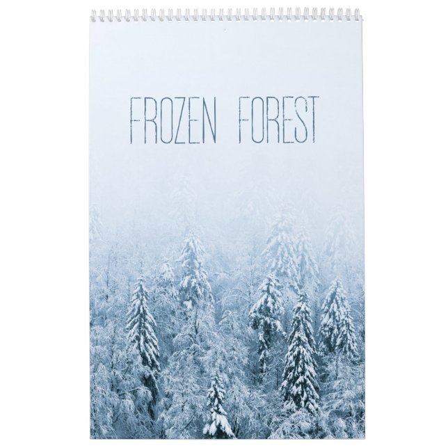 Calendário florestal congelado 2023 (Capa)