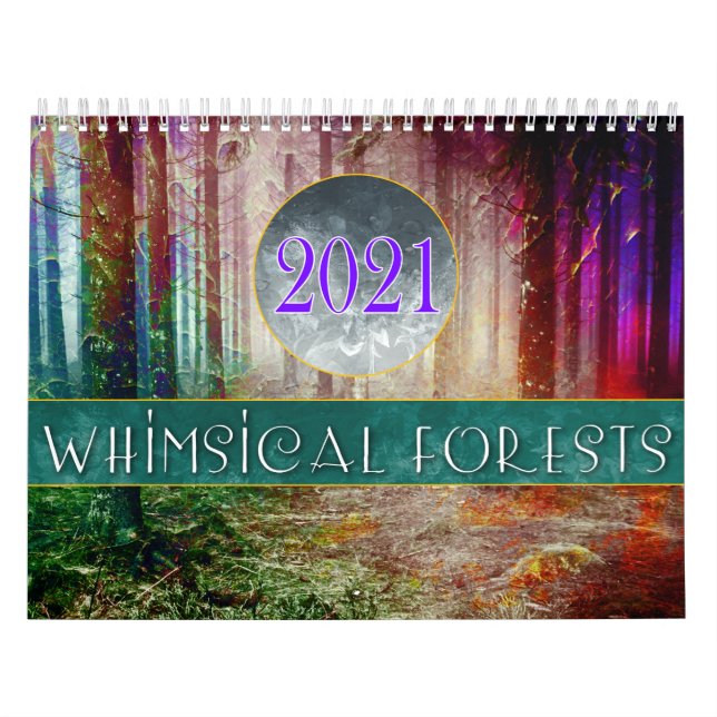Calendário Florestas Whimsical (Capa)