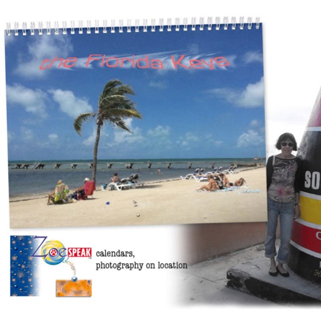 Calendário Florida Keys (Criador carregado)