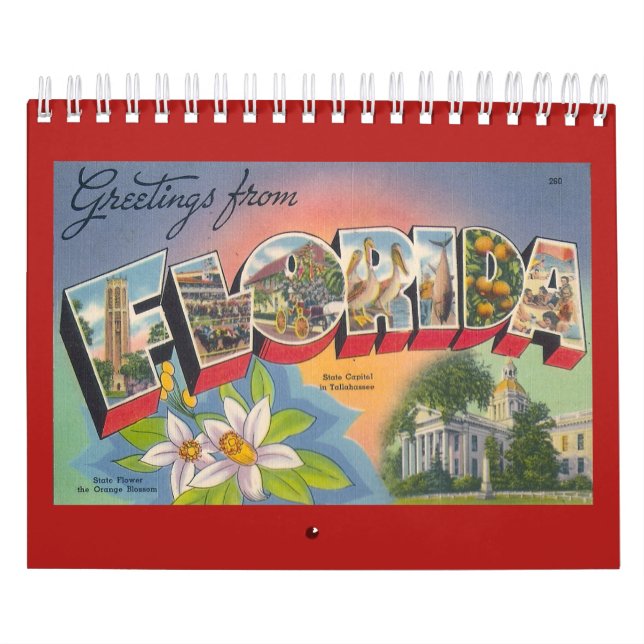 Calendário FLORIDA, um Ano de Antanho (Capa)