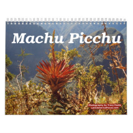 Calendário Flower Machu Picchu Peru