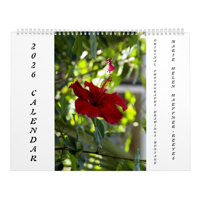 CALENDÁRIO FLOWERS AND SHADOW FAIRIES 2026 CALENDAR (Capa)
