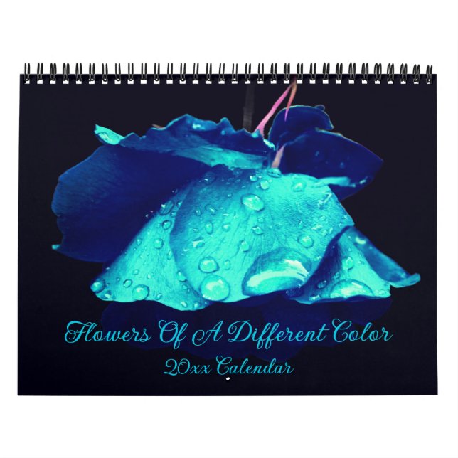 Calendário Flowers Of A Different Color (Capa)