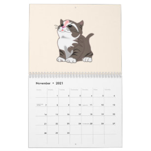 Calendário Fofo para Crianças