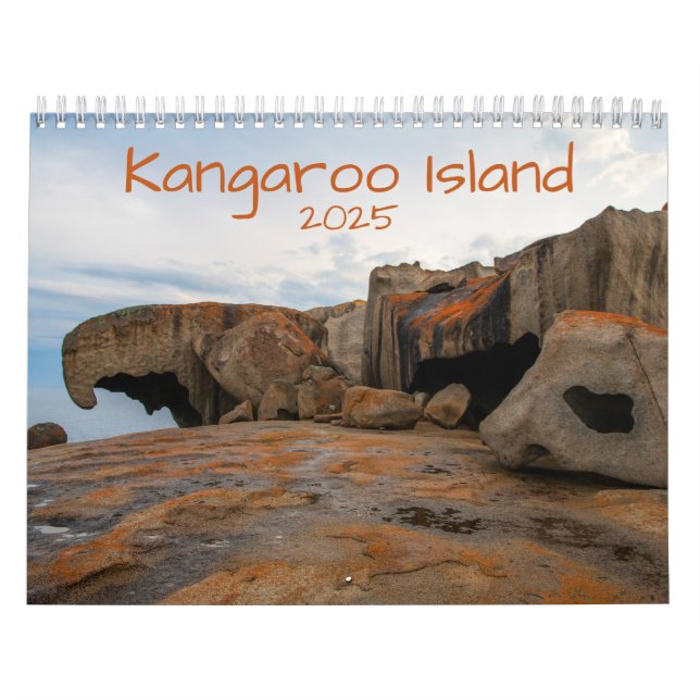 Calendário Foto 2025, Ilha Kangaroo, Austrália (Capa)