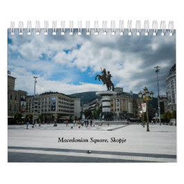 Calendário Foto da Macedônia
