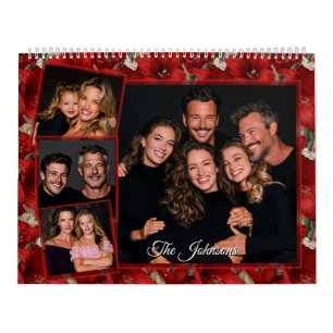 Calendário Foto de Família Fofa