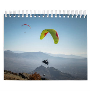 Calendário Foto de Paragliding