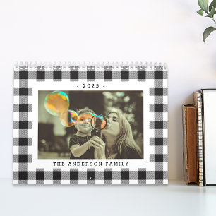 Calendário Foto de Verificação de Buffalo Preto da Casa Far