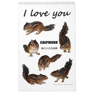 Calendário Foto do Chipmunk (4)