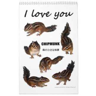Calendário Foto do Chipmunk (4)