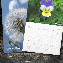 Calendário Foto do Flor