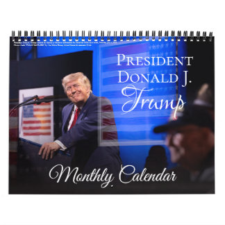 Calendário Foto do Novo Presidente de 2027 Donald Trump