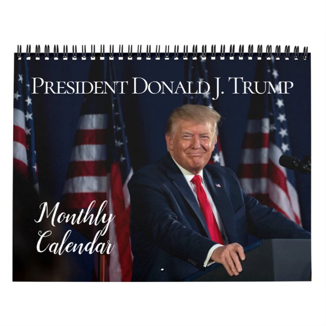 Calendário Foto: Donald J Trump (Capa)