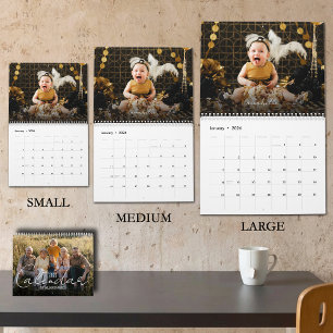 Calendário Foto Familiar Anual