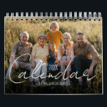 Calendário Foto Personalizada Da Família 2023<br><div class="desc">Aproveite suas fotos favoritas ao longo do ano com um calendário personalizado usando suas próprias fotos,  basta carregar uma foto por mês. Excelente para guardar memória de fotos para você,  seus pais e avós. ESCOLHA O TAMANHO - pequeno,  médio ou grande.</div>