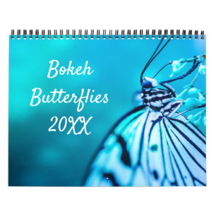 Calendário Foto personalizada de belas borboletas