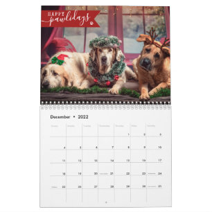 Calendário Foto Personalizada De Cão 2022 Foto 1 Imagem Por 