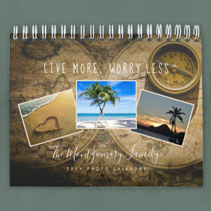 Calendário Foto personalizada do DIY Travel 2025