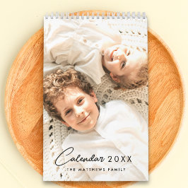 Calendário Foto Personalizada Moderna 2025 Cria Sua Própria F