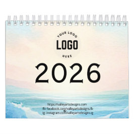 Calendário Foto personalizada moderna Cria seu próprio calend