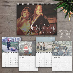 Calendário Foto Personalizada Moderna Simples 2023 - 14 Image