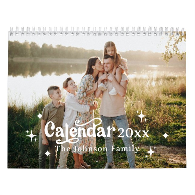 Calendário Foto Personalizada Personalizada da Família 2025 d (Capa)