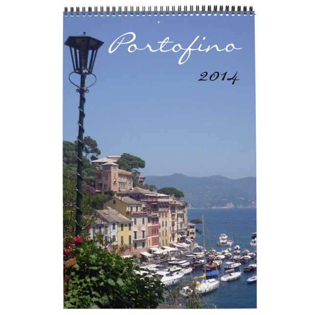 Calendário fotografia 2014 do portofino (Capa)