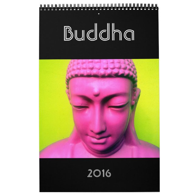 Calendário fotografia 2016 de buddha (Capa)