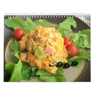 Calendário Fotografia 2017 da comida